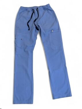 Figs Blue Scrub Pants Women's XS